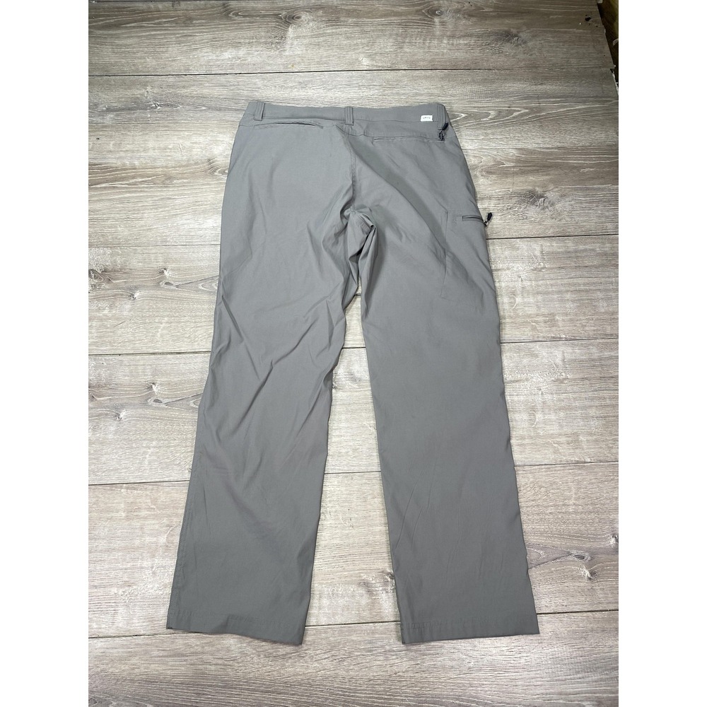 Orvis Pants Mens 34x29 Gray Hiking Water Repellent‎ Stretch Zip Media Pocket - Picture 5 of 13